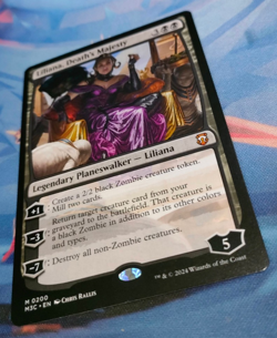 Liliana, Death's Majesty - Modern Horizons 3 Commander - NM (See pics) MTG - Image 3