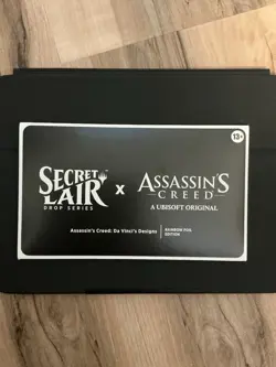 Magic the Gathering MTG Secret Lair x Assassins Creed: Da Vinci's Designs Foil - Image 1