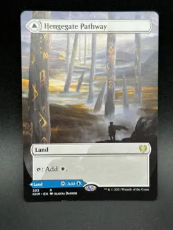 MTG Hengegate Pathway Mistgate Pathway R Kaldheim #293 - Image 1