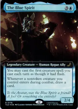 MTG The Blue Spirit (Extended Art) (178) | NM Foil | Avatar: Eternal-Legal {TLE} - Image 2