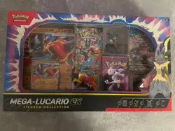 Pokemon Mega Lucario EX Figuren Kollektion - DE |Neu & Sealed| Mega Entwicklung - Image 1