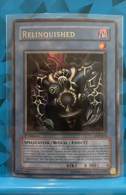 Yugioh Relinquished Magic Ruler MRL-029 1st Edition Ultra Rare - Image 1