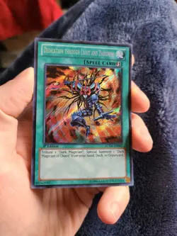 Yugioh Dedication through Light and Darkness LCYW-EN069 1st Secret Rare - Image 1