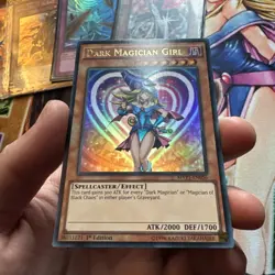 🔥 YUGIOH • DARK MAGICIAN GIRL ULTRA RARE • MVP1-EN056 1st EDITION NM Euro Print - Image 2