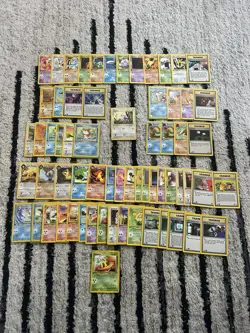 Pokemon 1st Edition Lot (65 Cards) Several Sets Conditions Vary LP-HP - Image 1