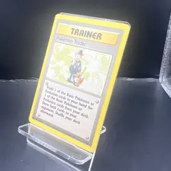 Pokemon Cards: Pokemon Trader 77/102: Base Set Rare Trainer: LP - Image 2