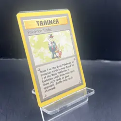 Pokemon Cards: Pokemon Trader 77/102: Base Set Rare Trainer: LP - Image 3