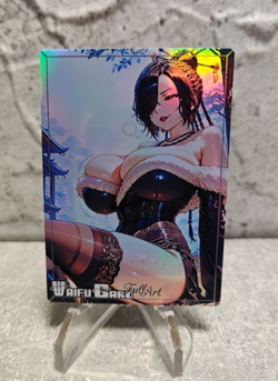 Lulu Trading Card Waifu Goddess Story Anime Girl holo Karte Manga Full Art - Image 1