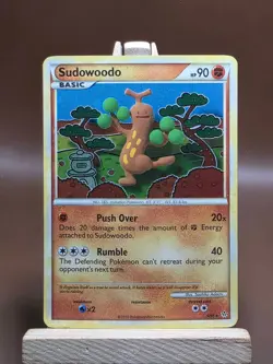 HP Pokemon Card - Sudowoodo Unleashed 9/95 Holo Rare - Image 1