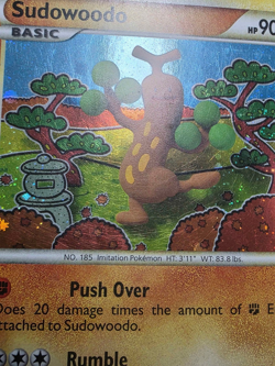 HP Pokemon Card - Sudowoodo Unleashed 9/95 Holo Rare - Image 5