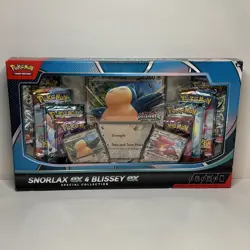 Pokemon Trading Card Game Snorlax ex and Blissey ex Special Collection Box - Image 1