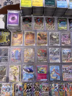 Pokemon Card Collection SIR/SAR, IR/AR, Full Arts, 50+EX And Over 2000 Bulk - Image 4