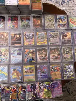 Pokemon Card Collection SIR/SAR, IR/AR, Full Arts, 50+EX And Over 2000 Bulk - Image 5