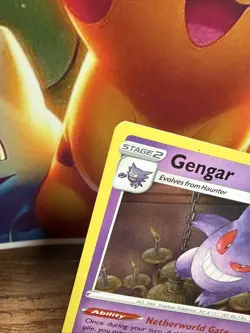 Pokemon TCG Gengar Reverse Holo Rare Card 066/196 Lost Origin Pack To Sleeve Nm - Image 2