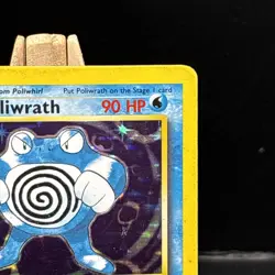 POLIWRATH 13/102 Holo Pokemon Base Set 1 Card Vintage 1999 - Image 3