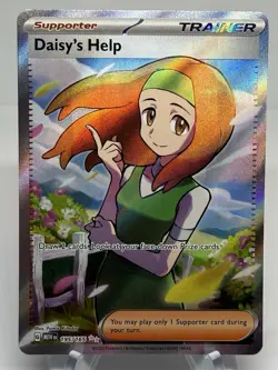 Daisy's Help 195/165 SV: Scarlet & Violet 151 Ultra Rare Pokemon TCG Card NM - Image 1