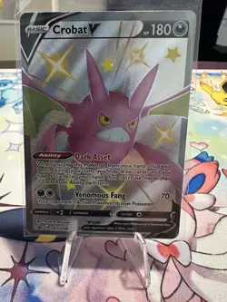 Crobat V SWSH098 SWSH: Sword & Shield Promo Cards Holo - Image 1