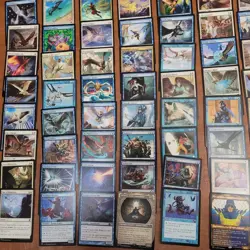 Whole COMMANDER Magic Deck - Heaven to Earth Games = Kangee Sky Warden BIRDS Fly - Image 3