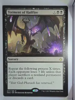 Torment of Hailfire - R77 - MTG - Hour of Devastation (HOU) - Image 1