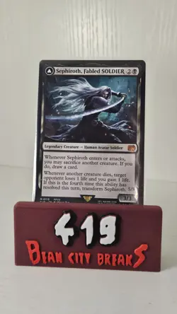 Sephiroth, Fabled SOLDIER (Non-Foil) – Final Fantasy (FIN) MTG - 0115 NM/M - Image 1