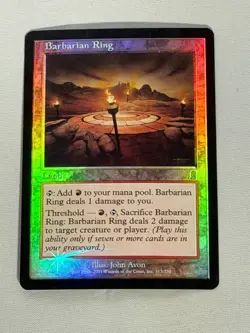 MTG FOIL Barbarian Ring Odyssey Magic the Gathering - Image 1