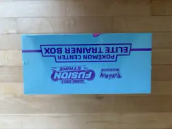 Pokemon TCG Sword & Shield Fusion Strike Pokemon Center Elite Trainer Box Sealed - Image 5