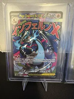 2025 Pokemon Mega Charizard UPC promos Charizard EX #23 and Oricorio EX #24 NM - Image 3