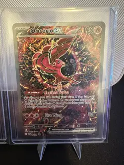2025 Pokemon Mega Charizard UPC promos Charizard EX #23 and Oricorio EX #24 NM - Image 5