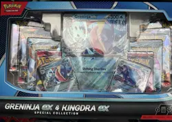 Pokemon TCG Greninja Kingdra ex Special Collection SEALED 8 Booster Packs - Image 1