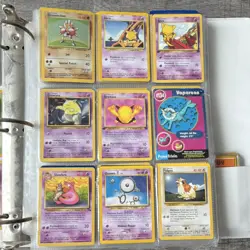 Pokemon Pikachu Meowth Charmander Cards Lot Binder Nintendo English TCG - Image 2