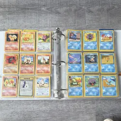 Pokemon Pikachu Meowth Charmander Cards Lot Binder Nintendo English TCG - Image 5