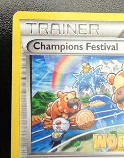 Pokemon Champions Festival BW95 World Championships 2013 Black Star Promo LP - Image 2