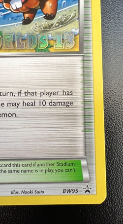 Pokemon Champions Festival BW95 World Championships 2013 Black Star Promo LP - Image 4