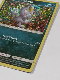Pokemon Alolan Meowth 8/12 McDonald's Promo Holo - Image 3