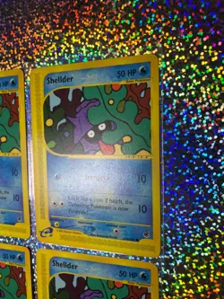 2002 Pokemon TCG Expedition Base Set Regular Non-Holo 129/165 Shellder (x4) - Image 5