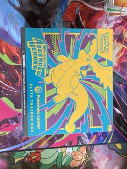 Pokemon TCG Mega Evolution POKEMON CENTER Ascended Heroes ETB FACTORY SEALED - Image 1