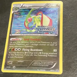 Pokemon B&W: Boundaries Crossed Set - Flygon Holo Prerelease Promo # BW53 MP - Image 1