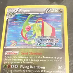 Pokemon B&W: Boundaries Crossed Set - Flygon Holo Prerelease Promo # BW53 MP - Image 2