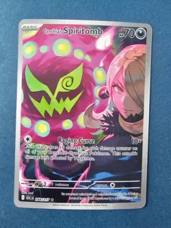 Pokemon TCG ME: Ascended Heroes Cynthia's Spiritomb Illustration Rare 244/217 NM - Image 1