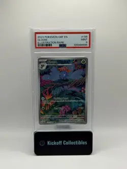 2023 Pokemon OBF En-Obsidian Flames Gloom #198 Illustration Rare PSA 9 - Image 1
