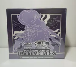 Pokemon Center Chilling Reign Shadow Rider Elite Trainer Box Exclusive - Image 1