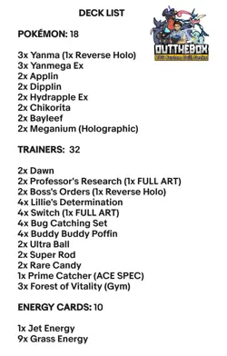 Yanmega Ex & Hydrapple Ex - Pokemon TCG - OutTheBoxTCG Custom Standard Decks - Image 2