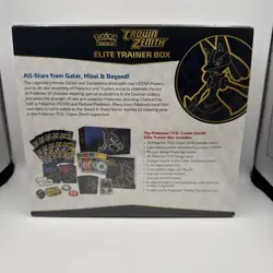 Pokemon TCG Crown Zenith Factory Sealed Elite Trainer Box - Image 3