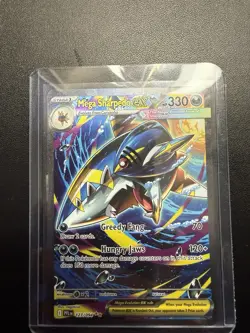 Mega Sharpedo EX SIR 127/094 - English - Pokemon Phantasmal Flames - NM/MINT - Image 1