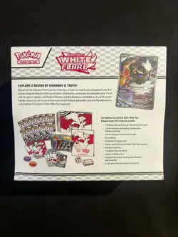 Pokemon TCG: White Flare Pokemon Center ETB Elite Trainer Box BRAND NEW SEALED! - Image 2