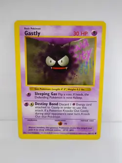 Pokemon TCG: 1999 Gastly 50/102-SHADOWLESS- Vintage Pokemon Card- Base Set - Image 1