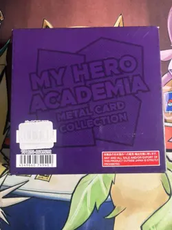 US Seller My Hero Academia METAL CARD COLLECTION 2 Booster Box 20 Packs BANDAI - Image 2