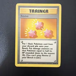 REVIVE - 89/102 - Base Set - Pokemon Card - LP - Image 1