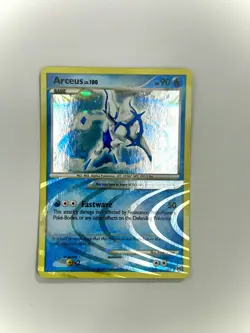 Pokemon Card Arceus Lv. 100 AR4 Holo Rare Platinum Arceus - Image 1