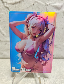 Alice Nikke Trading Card Waifu Goddess Story Anime Girl holo Karte Manga Full - Image 1